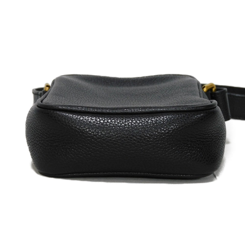 GUCCI Shoulder Bag 574803 0Y2AT 8163 Textured leather Black x green x red Web Stripe Shelly Vintage logo print Micro Messenger Bag unisex(Unisex) Used Authentic