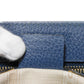 GUCCI Tote Bag 388561 Calf leather (embossed) blue Logo foil stamping GG charm Interlocking G tote unisex(Unisex) Used Authentic