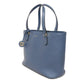 GUCCI Tote Bag 388561 Calf leather (embossed) blue Logo foil stamping GG charm Interlocking G tote unisex(Unisex) Used Authentic