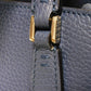 GUCCI Tote Bag 388561 Calf leather (embossed) blue Logo foil stamping GG charm Interlocking G tote unisex(Unisex) Used Authentic