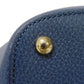 GUCCI Tote Bag 388561 Calf leather (embossed) blue Logo foil stamping GG charm Interlocking G tote unisex(Unisex) Used Authentic