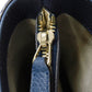 GUCCI Tote Bag 388561 Calf leather (embossed) blue Logo foil stamping GG charm Interlocking G tote unisex(Unisex) Used Authentic