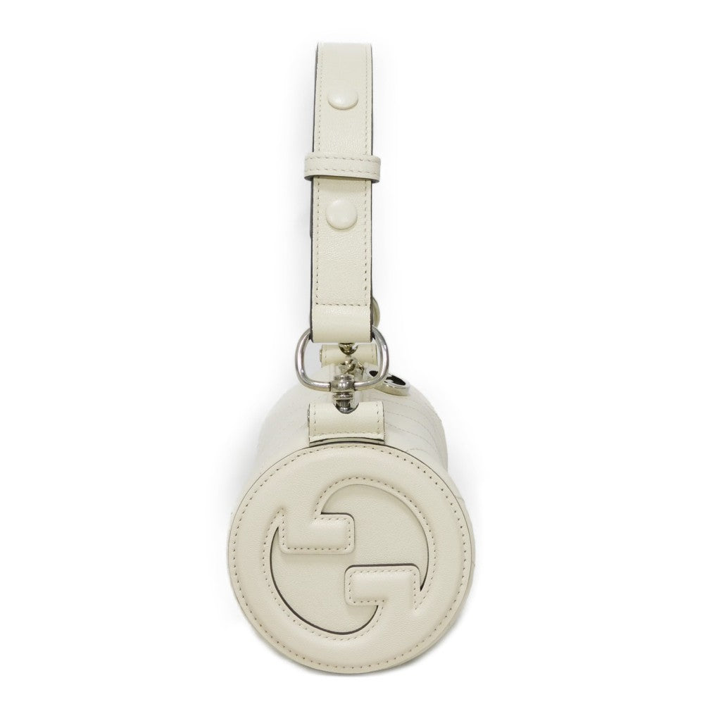 GUCCI Shoulder Bag 760170 AACPY 9022 Calf leather white Interlocking G Blondie Mini Bag