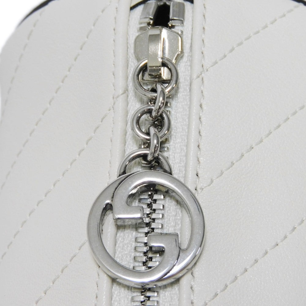 GUCCI Shoulder Bag 760170 AACPY 9022 Calf leather white Interlocking G Blondie Mini Bag