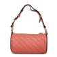 GUCCI Shoulder Bag 760170 AACPY 6701 Calf leather pink GG Charm RFID IC Chip Unused Interlocking G Blondie Mini Bag Women Used Authentic