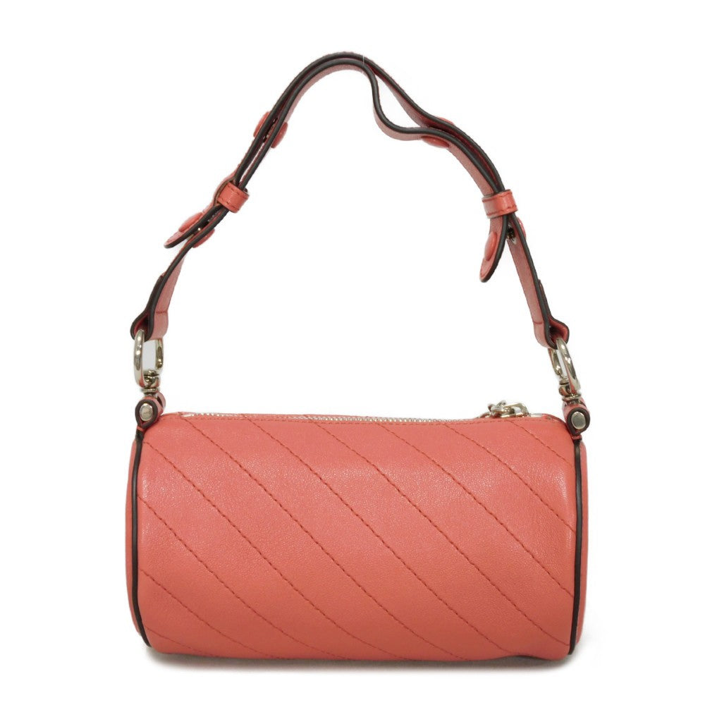 GUCCI Shoulder Bag 760170 AACPY 6701 Calf leather pink GG Charm RFID IC Chip Unused Interlocking G Blondie Mini Bag Women Used Authentic