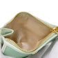 PRADA Bifold Wallet 1ML050 ZLP F0RAY Safiano leather (stamped) Pastel green logo Saffiano Multicolor Compact Wallet