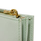 PRADA Bifold Wallet 1ML050 ZLP F0RAY Safiano leather (stamped) Pastel green logo Saffiano Multicolor Compact Wallet