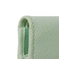PRADA Bifold Wallet 1ML050 ZLP F0RAY Safiano leather (stamped) Pastel green logo Saffiano Multicolor Compact Wallet