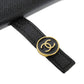 CHANEL Long Wallet Purse A20905 Calfskin (embossed) black Good condition CC mark Calfskin enamel No.9 COCO Mark COCO Button Long Flap Wallet unisex(Unisex) Used Authentic