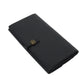 CHANEL Long Wallet Purse A20905 Calfskin (embossed) black Good condition CC mark Calfskin enamel No.9 COCO Mark COCO Button Long Flap Wallet unisex(Unisex) Used Authentic