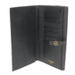 CHANEL Long Wallet Purse A20905 Calfskin (embossed) black Good condition CC mark Calfskin enamel No.9 COCO Mark COCO Button Long Flap Wallet unisex(Unisex) Used Authentic