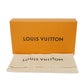 LOUIS VUITTON Long Wallet Purse N60109 Damier Azul Canvas (LV Trunk Print) x Grain Leather Rose valerine LV logo trompe l'oeil Damier As Summer Trunk Portefeuille Clemence Women Used Authentic