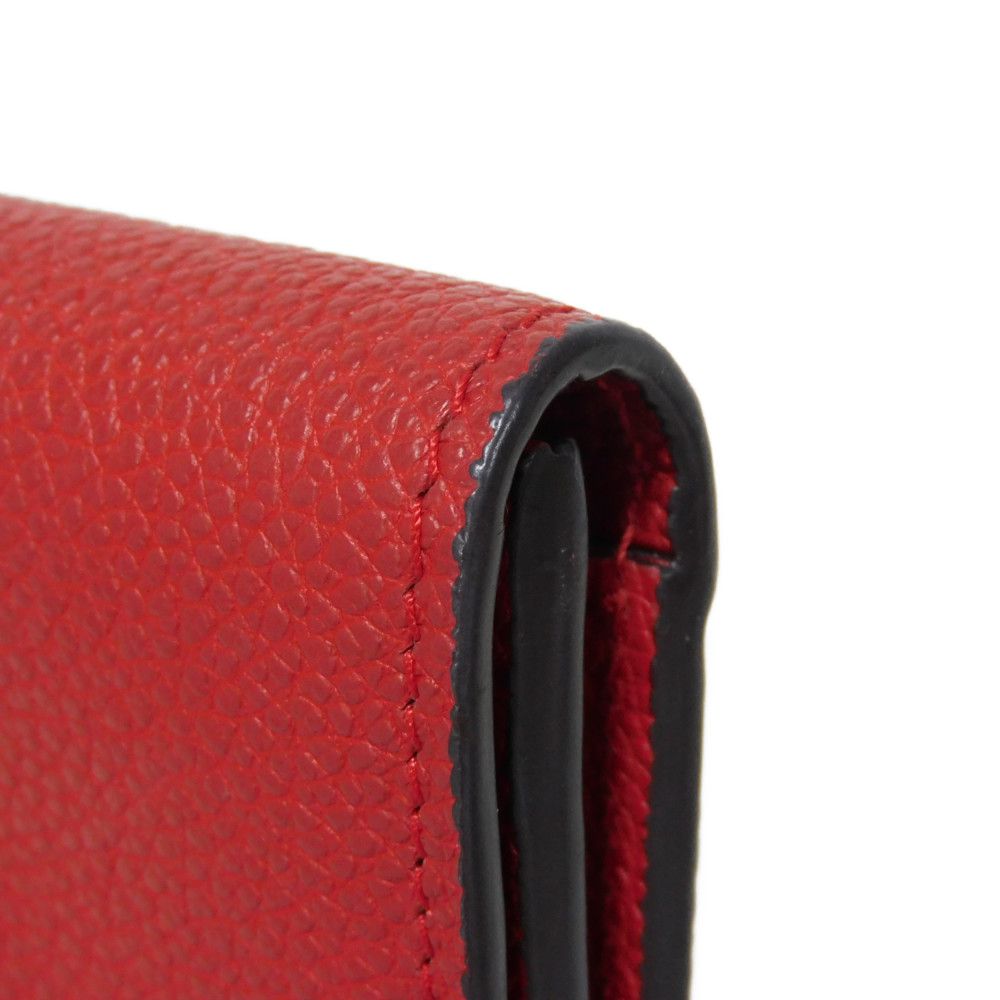 LOUIS VUITTON Tri-fold wallet M62185 Implant leather (monogram embossed) Slys LV logo flower emboss Monogram Unplant Portefeuille Pont Neuf Compact unisex(Unisex) Used Authentic