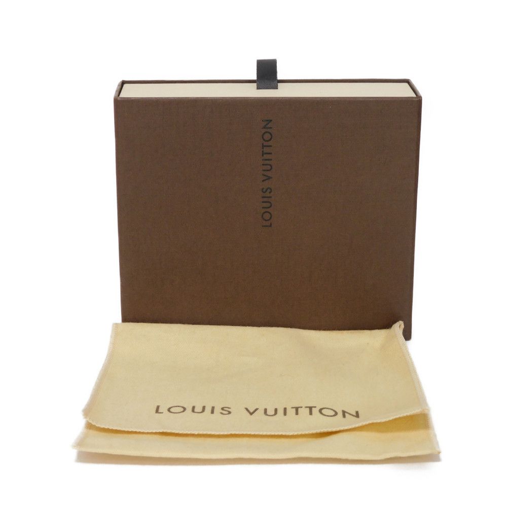 LOUIS VUITTON Tri-fold wallet M62185 Implant leather (monogram embossed) Slys LV logo flower emboss Monogram Unplant Portefeuille Pont Neuf Compact unisex(Unisex) Used Authentic