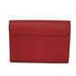 LOUIS VUITTON Tri-fold wallet M62185 Implant leather (monogram embossed) Slys LV logo flower emboss Monogram Unplant Portefeuille Pont Neuf Compact unisex(Unisex) Used Authentic