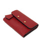 LOUIS VUITTON Tri-fold wallet M62185 Implant leather (monogram embossed) Slys LV logo flower emboss Monogram Unplant Portefeuille Pont Neuf Compact unisex(Unisex) Used Authentic