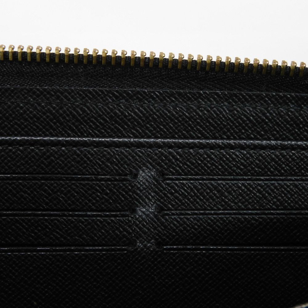LOUIS VUITTON Long Wallet Purse M61855 Monogram canvas x Calfskin leather Noir Brown Black New Zip Around Monogram Retiro Zippy wallet unisex(Unisex) Used Authentic