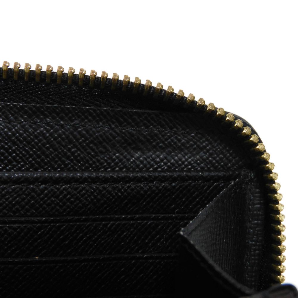 LOUIS VUITTON Long Wallet Purse M61855 Monogram canvas x Calfskin leather Noir Brown Black New Zip Around Monogram Retiro Zippy wallet unisex(Unisex) Used Authentic