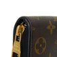 LOUIS VUITTON Long Wallet Purse M61855 Monogram canvas x Calfskin leather Noir Brown Black New Zip Around Monogram Retiro Zippy wallet unisex(Unisex) Used Authentic