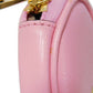 GUCCI Coin case 701062 U22AG 5964 Textured leather Light pink Banana Bolt Inazuma Unused logo Bananya Heart Shape Coin Case unisex(Unisex) Used Authentic
