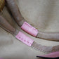GUCCI Coin case 701062 U22AG 5964 Textured leather Light pink Banana Bolt Inazuma Unused logo Bananya Heart Shape Coin Case unisex(Unisex) Used Authentic
