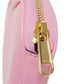 GUCCI Coin case 701062 U22AG 5964 Textured leather Light pink Banana Bolt Inazuma Unused logo Bananya Heart Shape Coin Case unisex(Unisex) Used Authentic