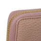 GUCCI Long Wallet Purse 456117 CAO0G 5909 Textured leather Perfect pink Pastel Zip Around GG Marmont Double G zip around wallet Women Used Authentic