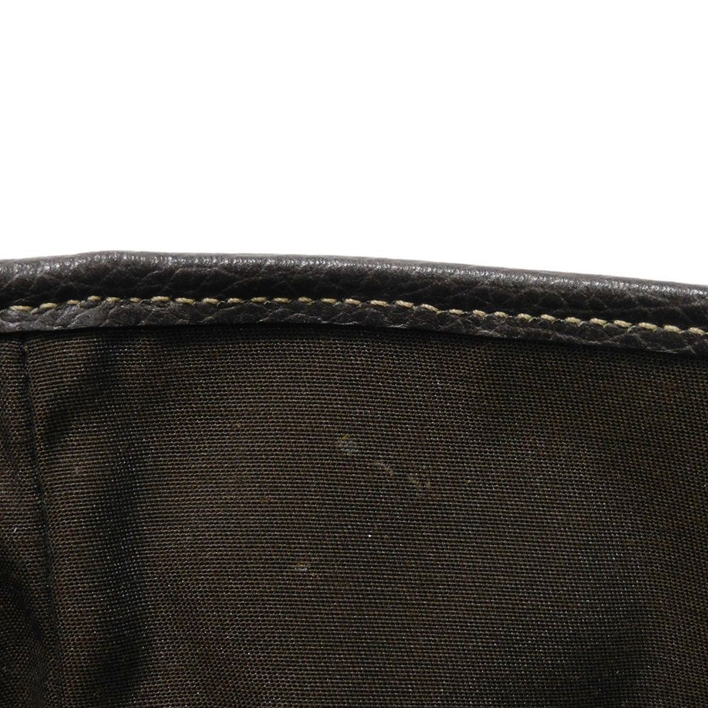 GUCCI Tote Bag 211525 GG Crystal Canvas (Plastics finish) beige Plastics coating brown Interlocking G charm GG Crystal Tote unisex(Unisex) Used Authentic