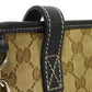 GUCCI Tote Bag 211525 GG Crystal Canvas (Plastics finish) beige Plastics coating brown Interlocking G charm GG Crystal Tote unisex(Unisex) Used Authentic