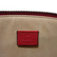 GUCCI Clutch bag 445597 Smooth Calfskin Leather Red Double G Paint GG logo ghost pouch