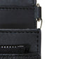BURBERRY Shoulder Bag Grainy calf leather (embossed) black New logo foil stamping Shoulder wallet