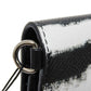 BURBERRY Shoulder Bag Grainy calf leather (embossed) black New logo foil stamping Shoulder wallet
