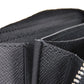 LOUIS VUITTON Coin case M30511 Taiga leather (embossed) Noir New LV logo embossed black Zip Around Taiga Zippy coin purse mens Used Authentic