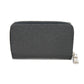 LOUIS VUITTON Coin case M30511 Taiga leather (embossed) Noir New LV logo embossed black Zip Around Taiga Zippy coin purse mens Used Authentic