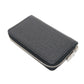 LOUIS VUITTON Coin case M30511 Taiga leather (embossed) Noir New LV logo embossed black Zip Around Taiga Zippy coin purse mens Used Authentic