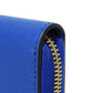 GUCCI Long Wallet Purse 701423 K9GSG 9972 GG Supreme canvas (polyurethane finish) x calf leather blue GG Supreme Cutout Interlocking G Zip Around Wallet
