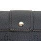LOUIS VUITTON Long Wallet Purse M58136 Mahina leather (stamped) Noir Old style perforation punching push lock Monogram Mahina Portefeuille Iris unisex(Unisex) Used Authentic