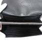 LOUIS VUITTON Long Wallet Purse M58136 Mahina leather (stamped) Noir Old style perforation punching push lock Monogram Mahina Portefeuille Iris unisex(Unisex) Used Authentic