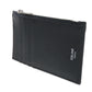CELINE Coin case 10B683BEL.38SI  Grained calfskin (embossed) black Current Grain Calfskin Card Case Unused New logo Compact zipped card holder unisex(Unisex) Used Authentic