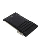 CELINE Coin case 10B683BEL.38SI  Grained calfskin (embossed) black Current Grain Calfskin Card Case Unused New logo Compact zipped card holder unisex(Unisex) Used Authentic