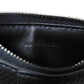 CELINE Coin case 10B683BEL.38SI  Grained calfskin (embossed) black Current Grain Calfskin Card Case Unused New logo Compact zipped card holder unisex(Unisex) Used Authentic