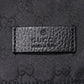 GUCCI Shoulder Bag 449185 G1XHN 8615 Nylon canvas x calf leather black Web stripe grey, good condition logo GG nylon medium messenger bag mens Used Authentic
