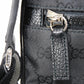 GUCCI Shoulder Bag 449185 G1XHN 8615 Nylon canvas x calf leather black Web stripe grey, good condition logo GG nylon medium messenger bag mens Used Authentic