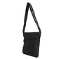 GUCCI Shoulder Bag 449185 G1XHN 8615 Nylon canvas x calf leather black Web stripe grey, good condition logo GG nylon medium messenger bag mens Used Authentic