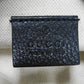 GUCCI Sling bag 527792 0GCCT 8164 Texture leather (embossed) black Web Stripe Shelly Vintage logo print Small belt bag mens Used Authentic