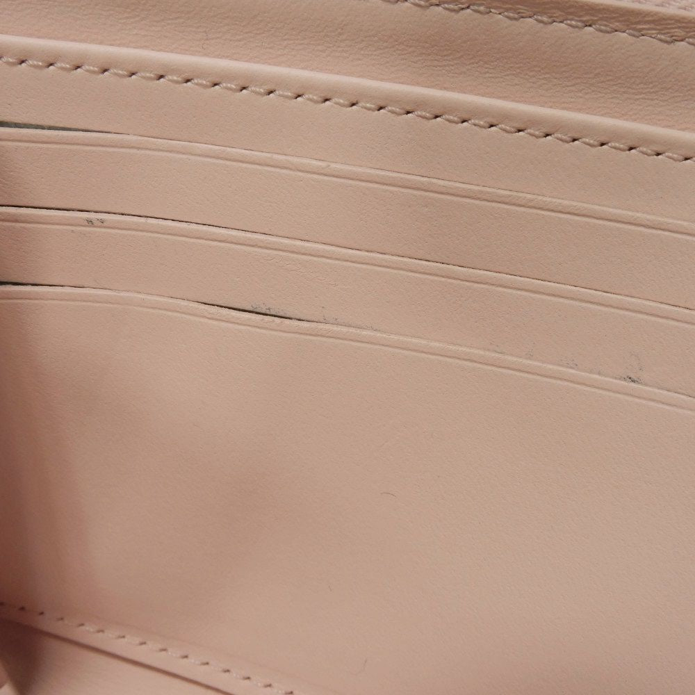 LOUIS VUITTON Long Wallet Purse M82755 Mahina leather (stamped) rose jasmine Current Perforation Pink RFID Monogram Mahina Zippy wallet Women Used Authentic