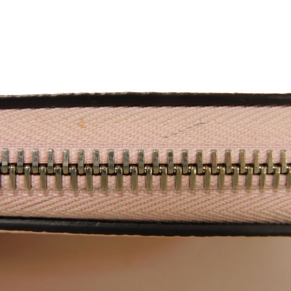 LOUIS VUITTON Long Wallet Purse M82755 Mahina leather (stamped) rose jasmine Current Perforation Pink RFID Monogram Mahina Zippy wallet Women Used Authentic