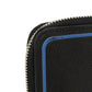 LOUIS VUITTON Long Wallet Purse M30070 Taiga leather (stamped) Noir New Zip Around Black Blue Taiga Zippy Wallet Vertical mens Used Authentic