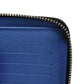 LOUIS VUITTON Long Wallet Purse M30070 Taiga leather (stamped) Noir New Zip Around Black Blue Taiga Zippy Wallet Vertical mens Used Authentic